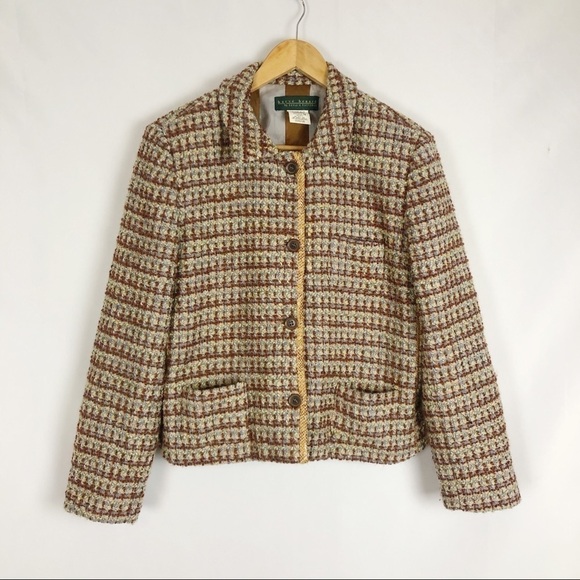 Harve Benard Jackets & Blazers - Harve Benard Wool Blend Button Down Blazer Jacket Size 14 Women’s